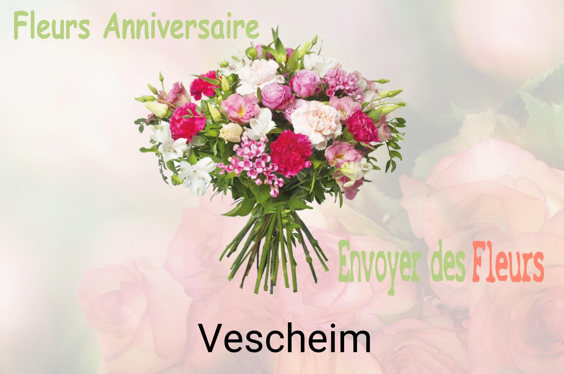 Bouquet de fleurs d’anniversaire livré à Vescheim